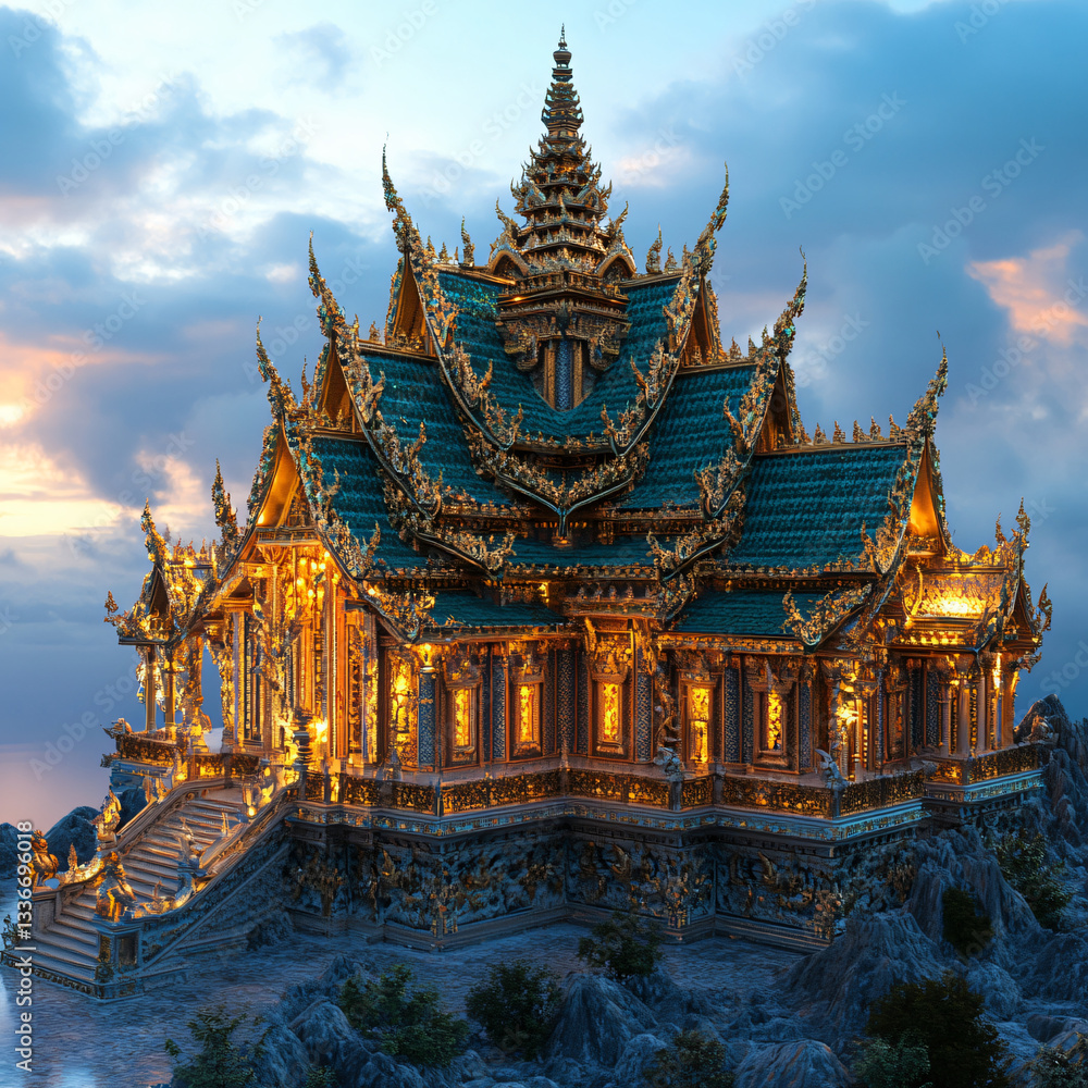 Fototapeta premium Temple