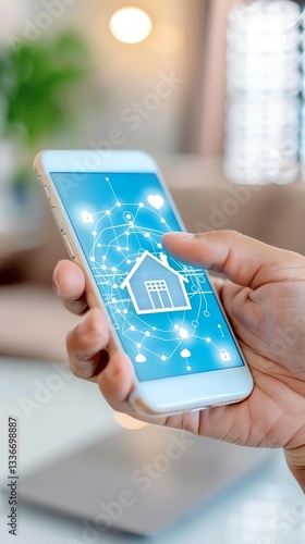 Wallpaper Mural aging-in-place technology investment model with smart home features represents structured senior independence. Torontodigital.ca