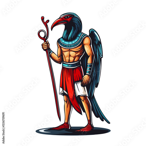 Thoth – The ibis-headed god of wisdom and writing