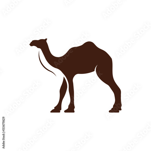 Brown camel  icon