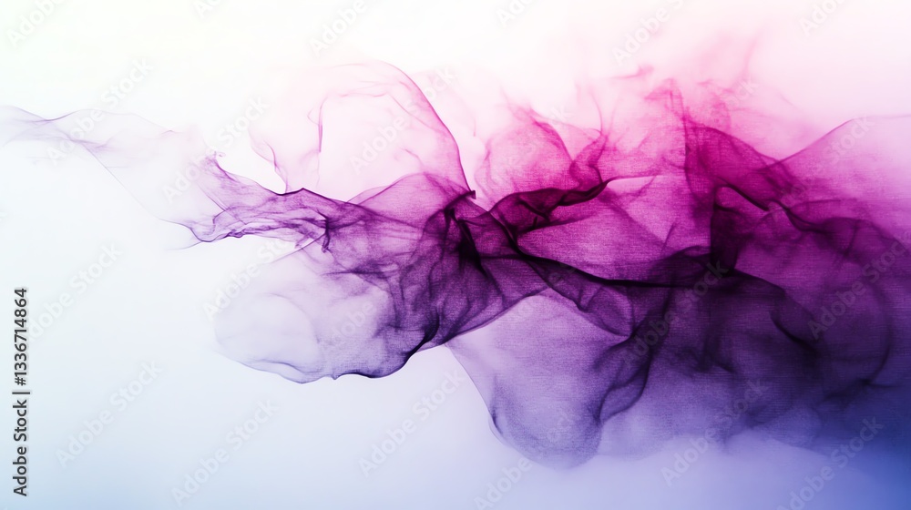 Fototapeta premium Dreamy blurred purple and magenta gradient, modern and artistic