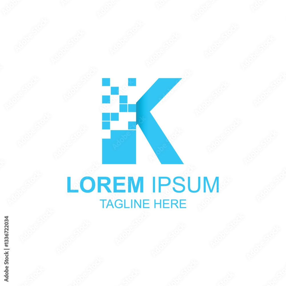 letter k logo design for building or town with creative illustration letter k logo design for building or town with creative illustration