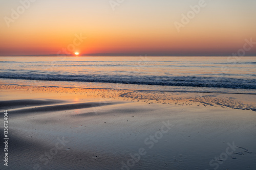 Ocean Sunrise (sun on left)