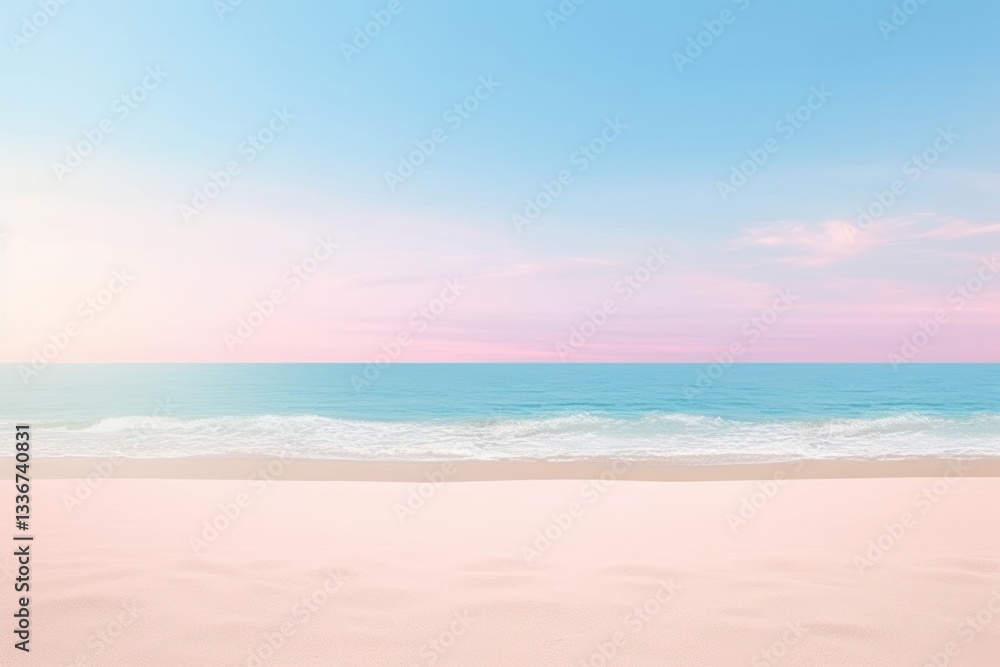 Obraz premium Pastel background beach backgrounds outdoors.