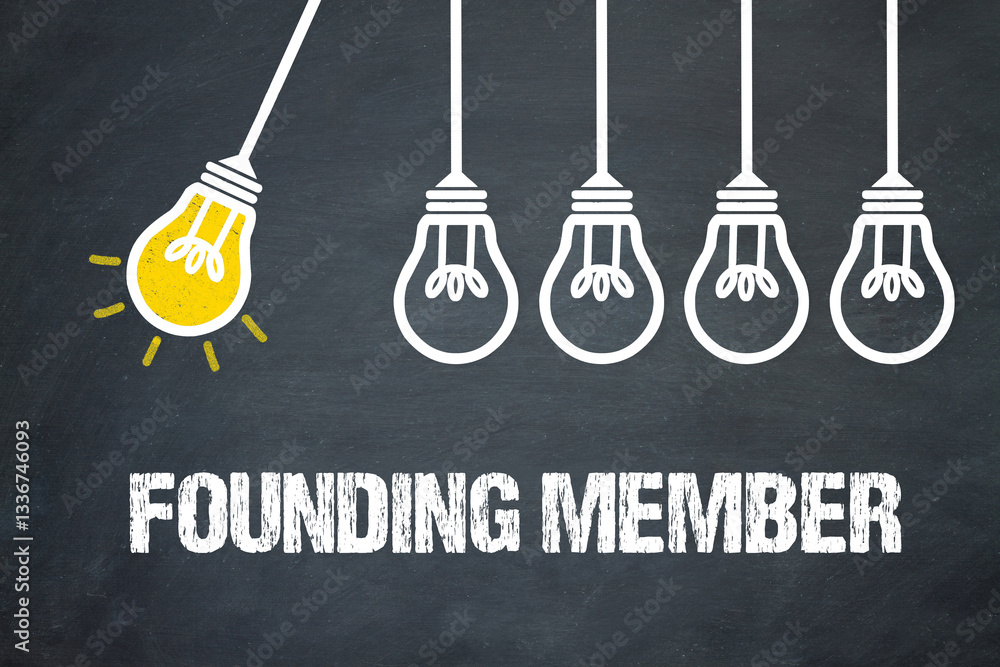 Fototapeta premium Founding Member