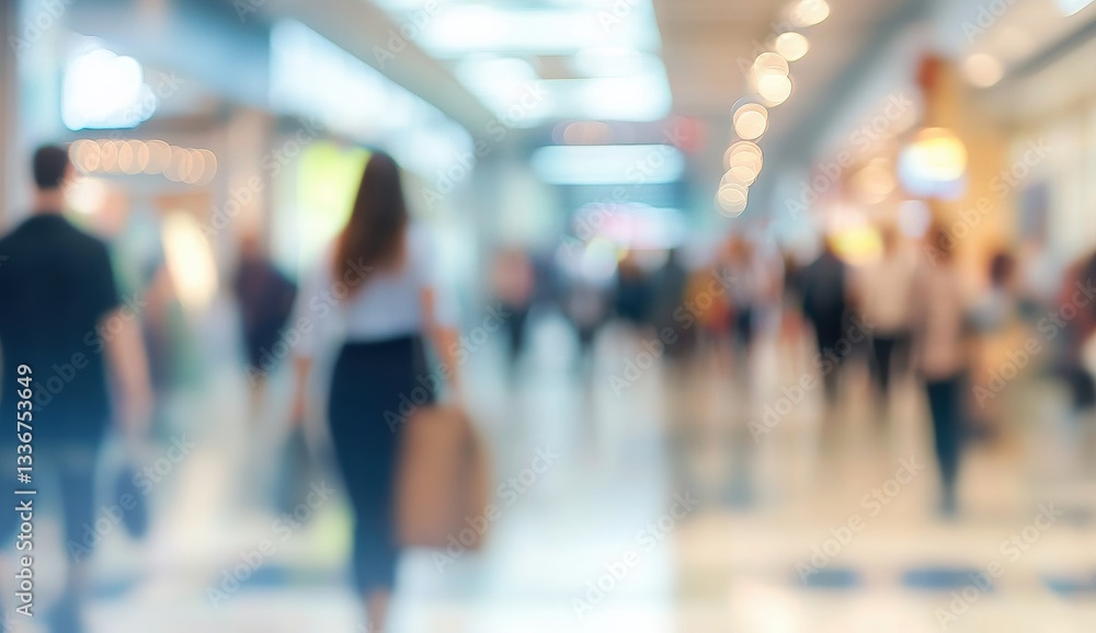 Fast moving people captured in motion blur create an atmosphere of dynamic energy, symbolizing the busy, impersonal nature of a crowded area. Fast moving people captured in motion blur create an atmosphere of dynamic energy, symbolizing the busy, impersonal nature of a crowded area.