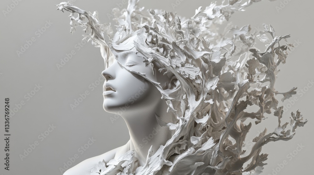 Creating intricate ai-generated digital sculpture in gigapixel detail studio space 3d art virtual environment artistic perspective Creating intricate ai-generated digital sculpture in gigapixel detail studio space 3d art virtual environment artistic perspective