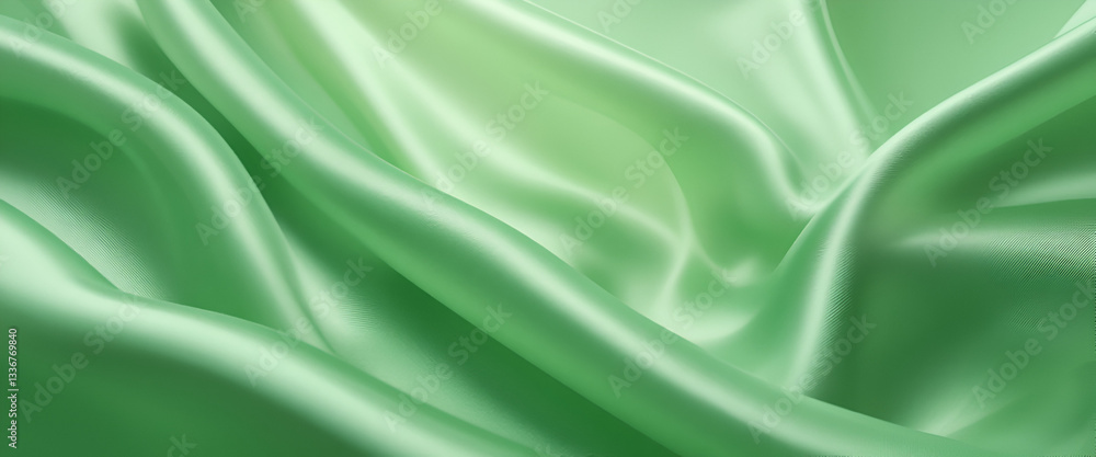 Obraz premium Abstract green background with space for design.