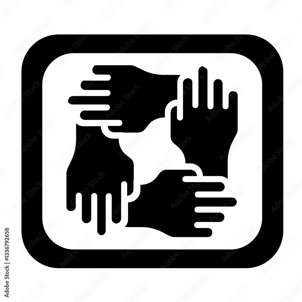 Obraz premium vector hand icon