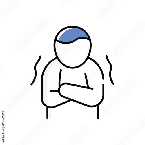 Trembling Vector icon