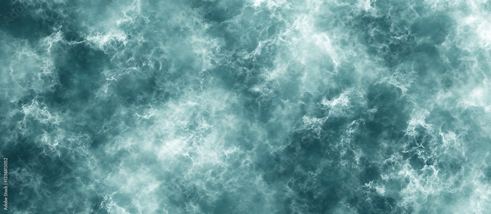 Teal Cloud Texture Background