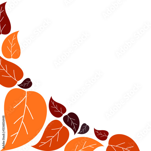 Autumn Leaves Border