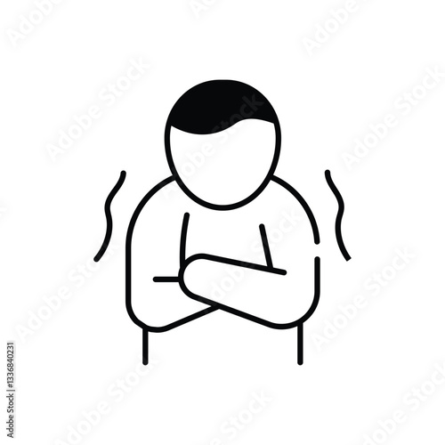 Trembling Vector icon