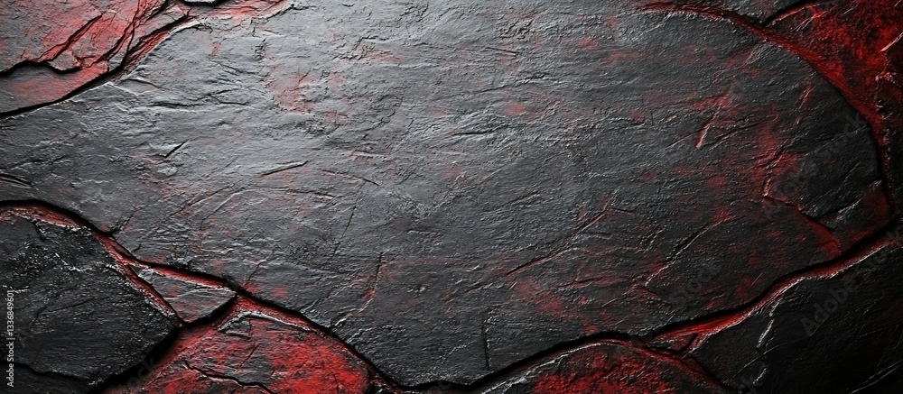 Dark red and black stone texture