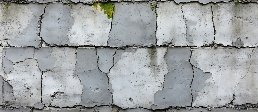 Cracked concrete wall texture (2)