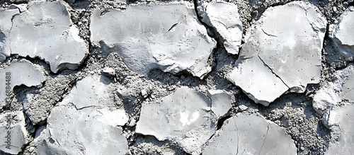 Obraz na płótnie Cracked clay ground texture. Dry soil w salonie
