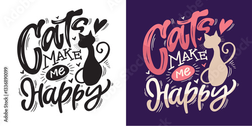 Lettering quote for t-shirt design, mug print, bag print, clothes fashion. 100% hand drawn vector image.