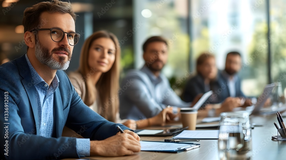 65. Team of financial experts attending a seminar on portfolio budgeting and asset management in a conference room 65. Team of financial experts attending a seminar on portfolio budgeting and asset management in a conference room