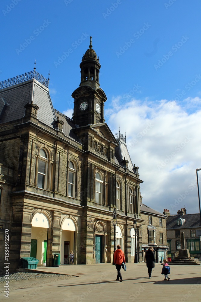 Fototapeta premium Town Hall, Buxton, Derbyshire.