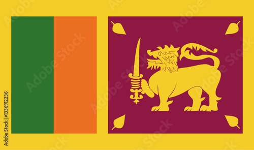 Flag of Sri Lanka