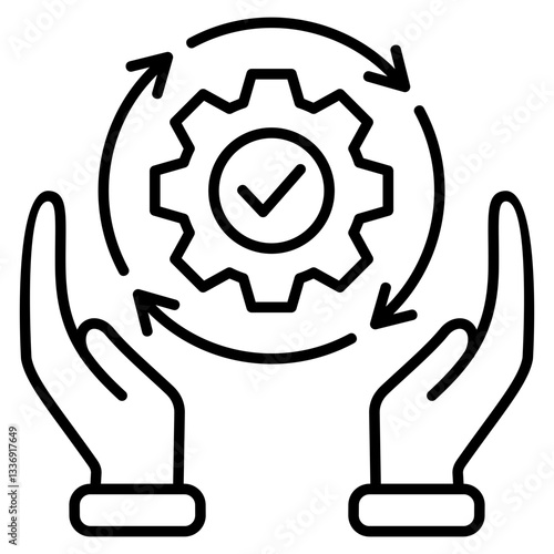 Sustainability Outline Icon