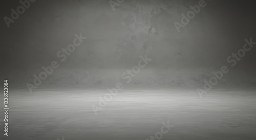 Neutral Grey Concrete Studio Backdrop for Product Photography and Design