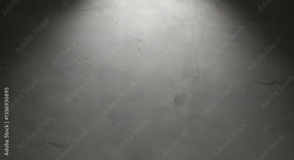 Abstract Gray Wall Texture Background with Spotlight Center for Creative Uses Abstract Gray Wall Texture Background with Spotlight Center for Creative Uses