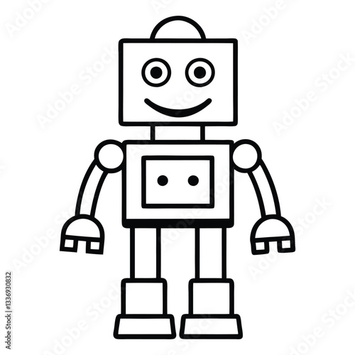 robot vector illustration