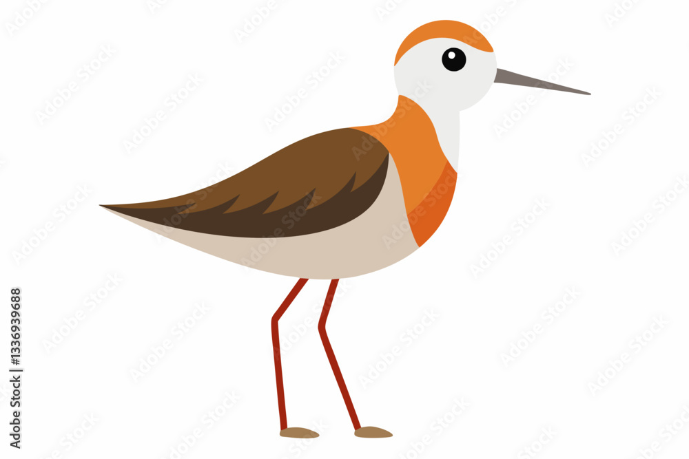 Obraz premium Beautiful High-Resolution Illustration of Little Sparrow