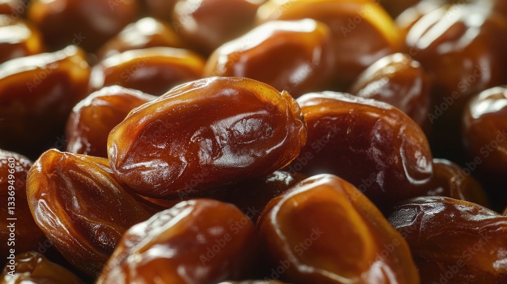 A pile of dates sitting on top of each other, great for food or decoration A pile of dates sitting on top of each other, great for food or decoration