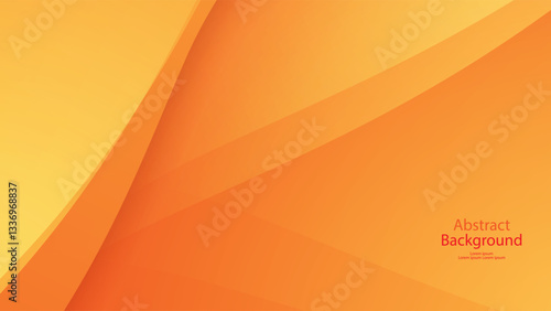 Yellow color background abstract art vector