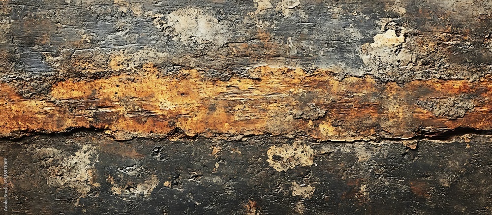 Rusted metal texture background