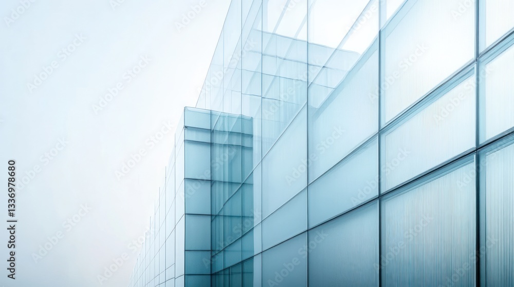 Modern glass building facade (1) Modern glass building facade (1)
