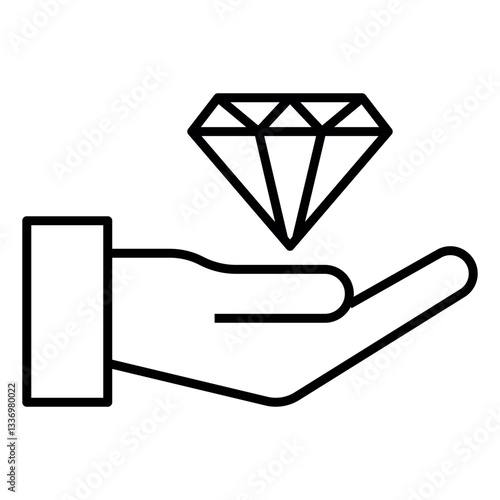 value investor  vector icon