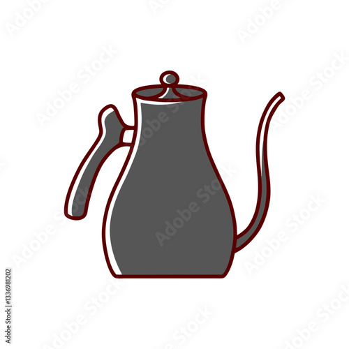 Illustration of teapot 