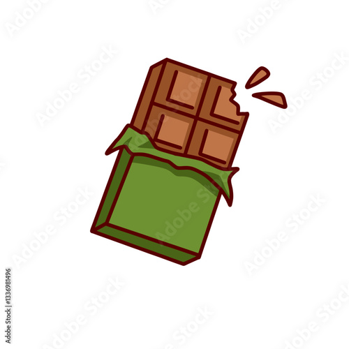 chocolate bar with chocolate