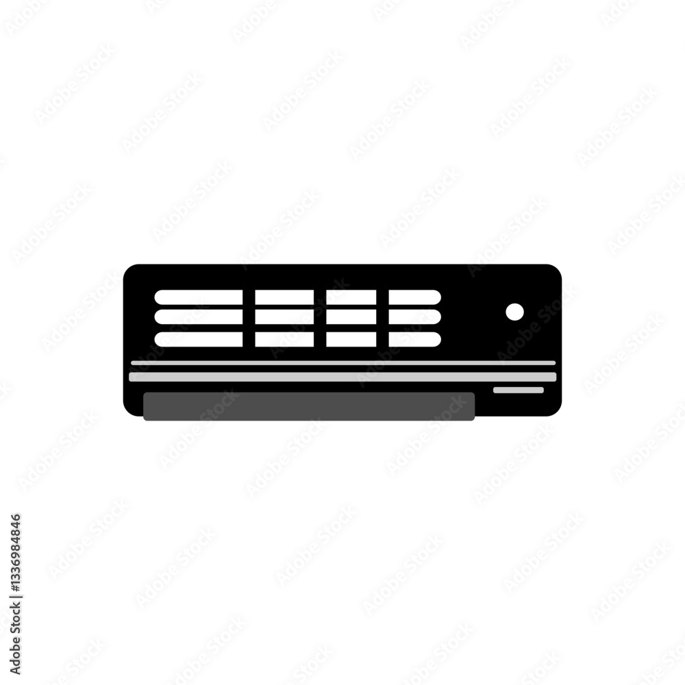 AC vector, silhouette Ac vector, Air condition, ac icon AC vector, silhouette Ac vector, Air condition, ac icon