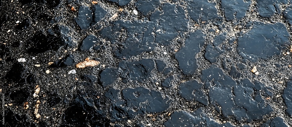 Dark stone texture, rough surface