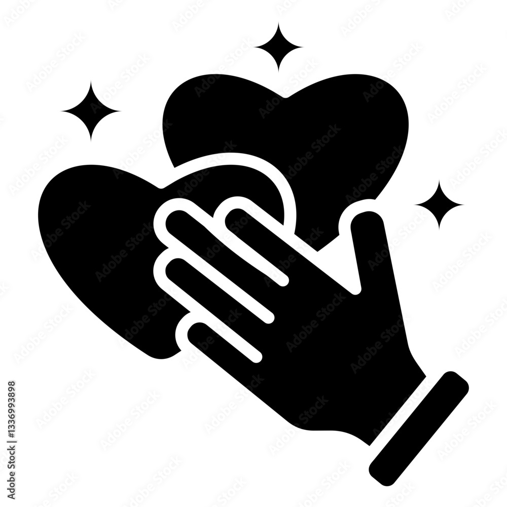 Honesty Glyph Icon Honesty Glyph Icon