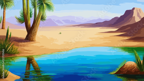 Desert illustration
