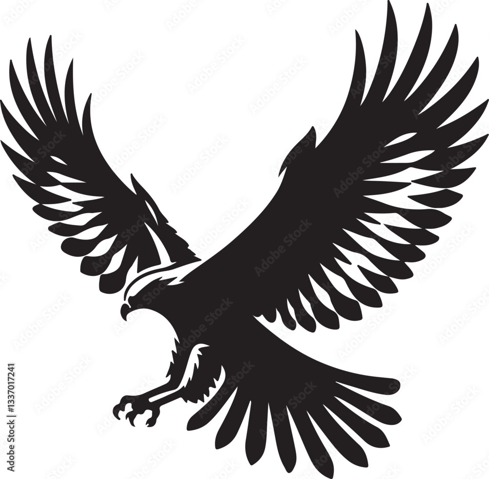 Obraz premium eagle vector illustration