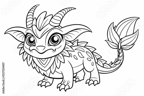 Wallpaper Mural Coloring page line art black silhouette vector Torontodigital.ca