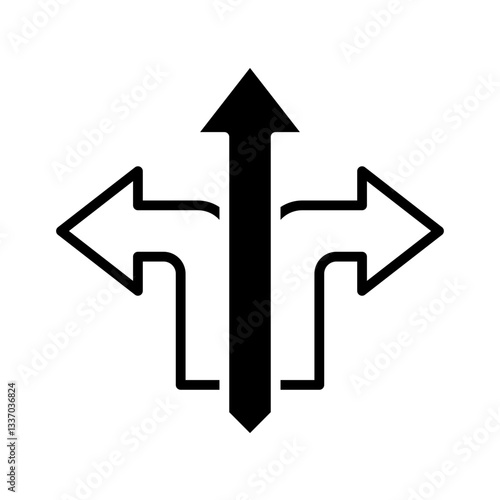 Three ways icon