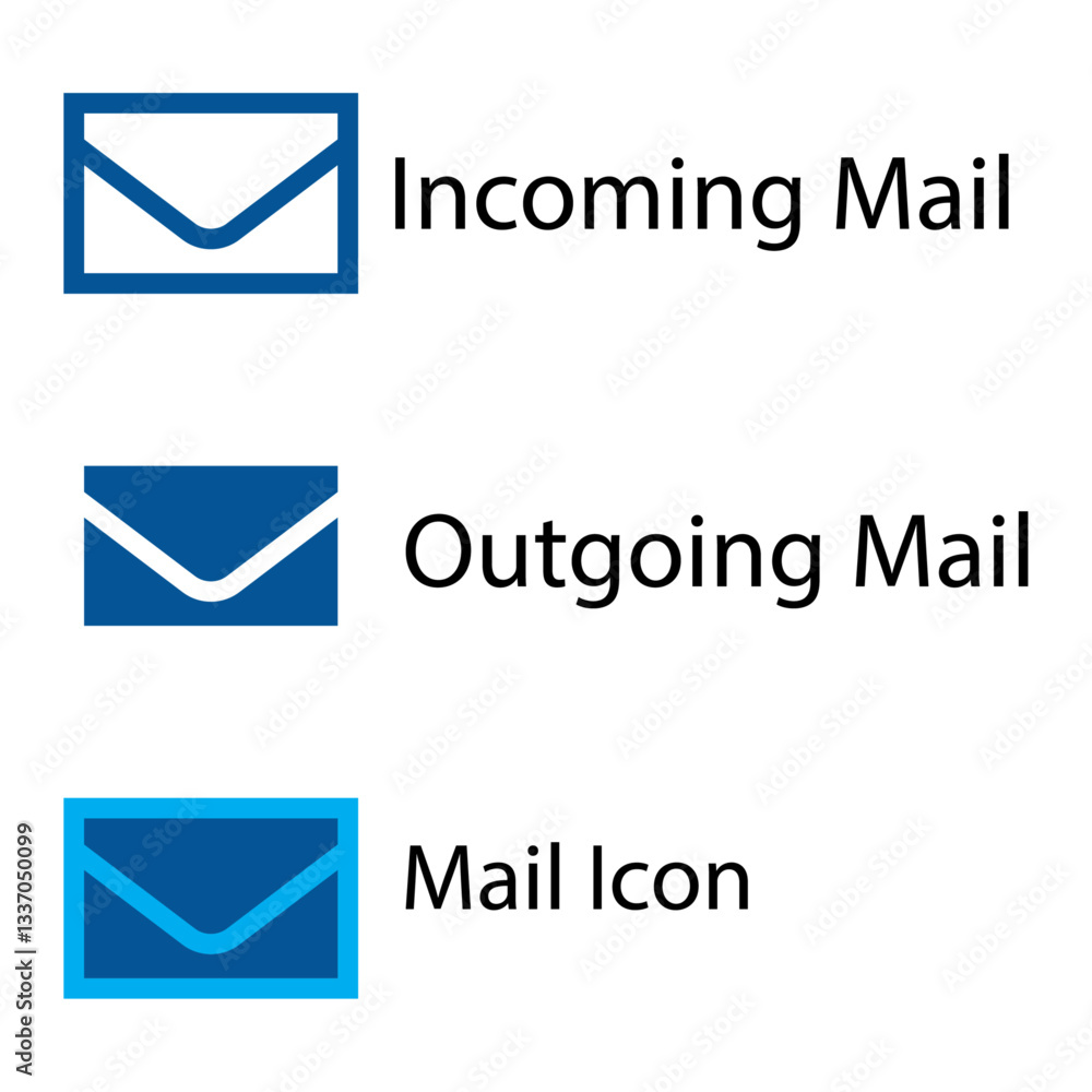 Envelope icon, Mail icon, Envelope illustration, email icon vector Envelope icon, Mail icon, Envelope illustration, email icon vector