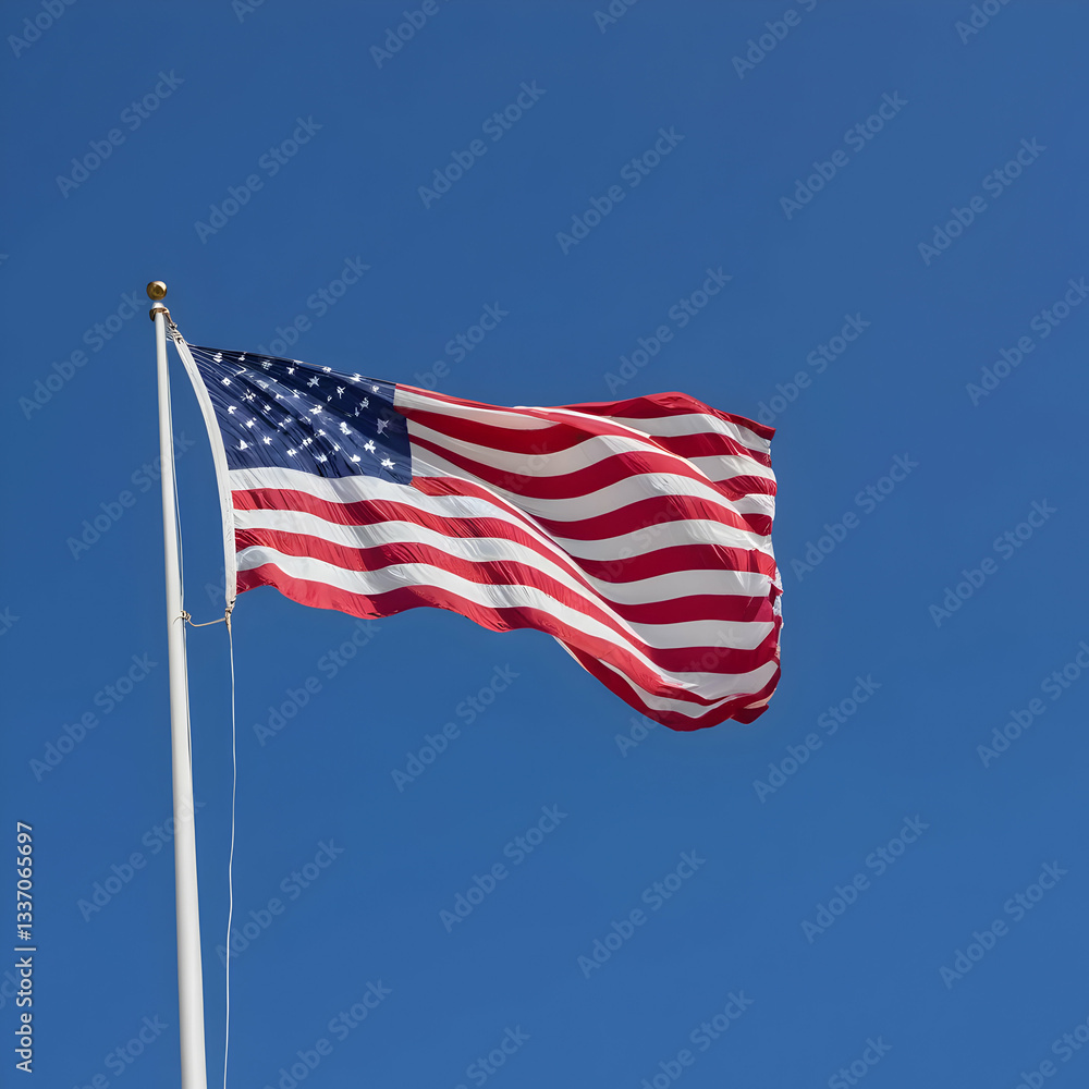 Obraz premium American Flag US Flag Stars and Stripes