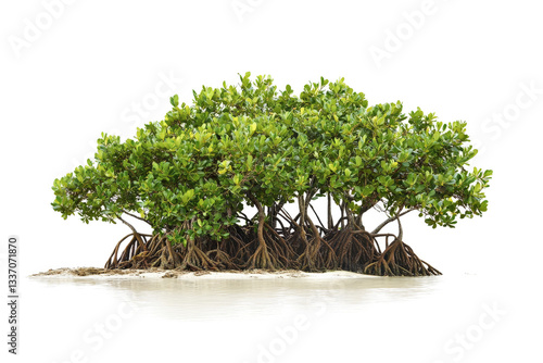 Wallpaper Mural mangrove tree isolated on white background cutout image and isolated on transparent background  Torontodigital.ca