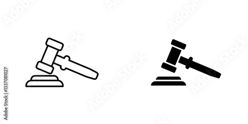 Auctionicons for ui. vector illustration