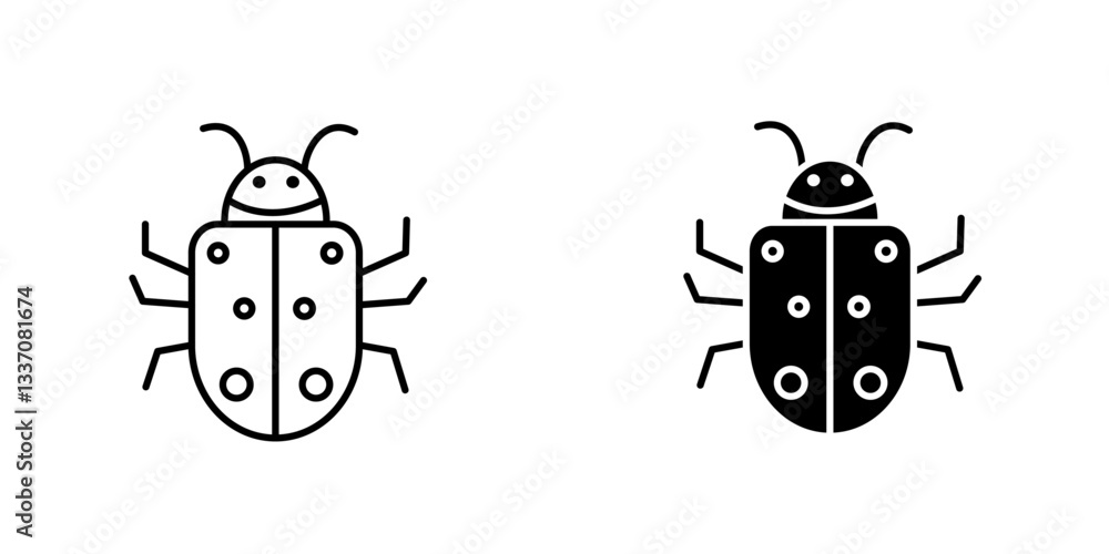 Bugsicons for ui. vector illustration Bugsicons for ui. vector illustration