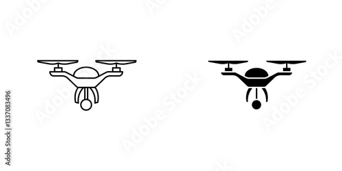 Droneicons for ui. vector illustration