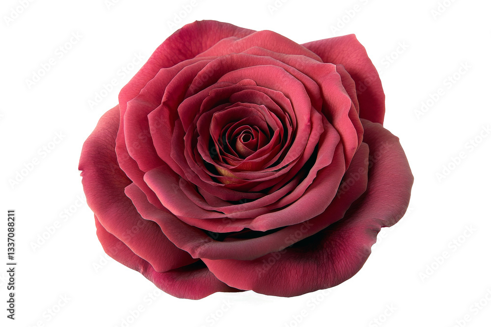 a red rose on a white background cutout image and isolated on transparent background a red rose on a white background cutout image and isolated on transparent background